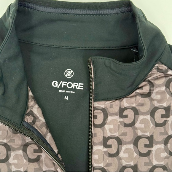 G FORE G4 Performer Golf Jacket Mens Size Medium Onyx Hybird Water Resistant NWT - Picture 3 of 9